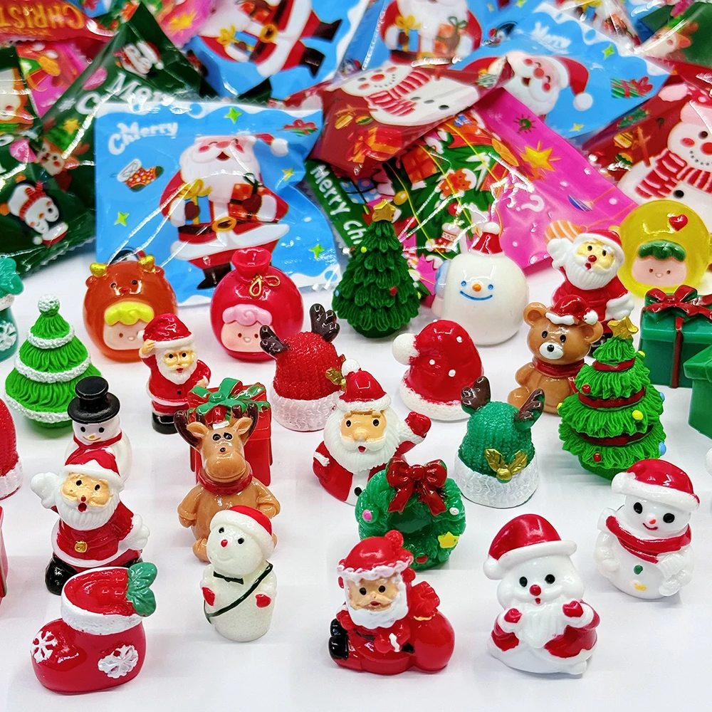 圣诞节盲袋小礼物小学生奖励拆拆乐立体模型桌面装饰摆件儿童玩具