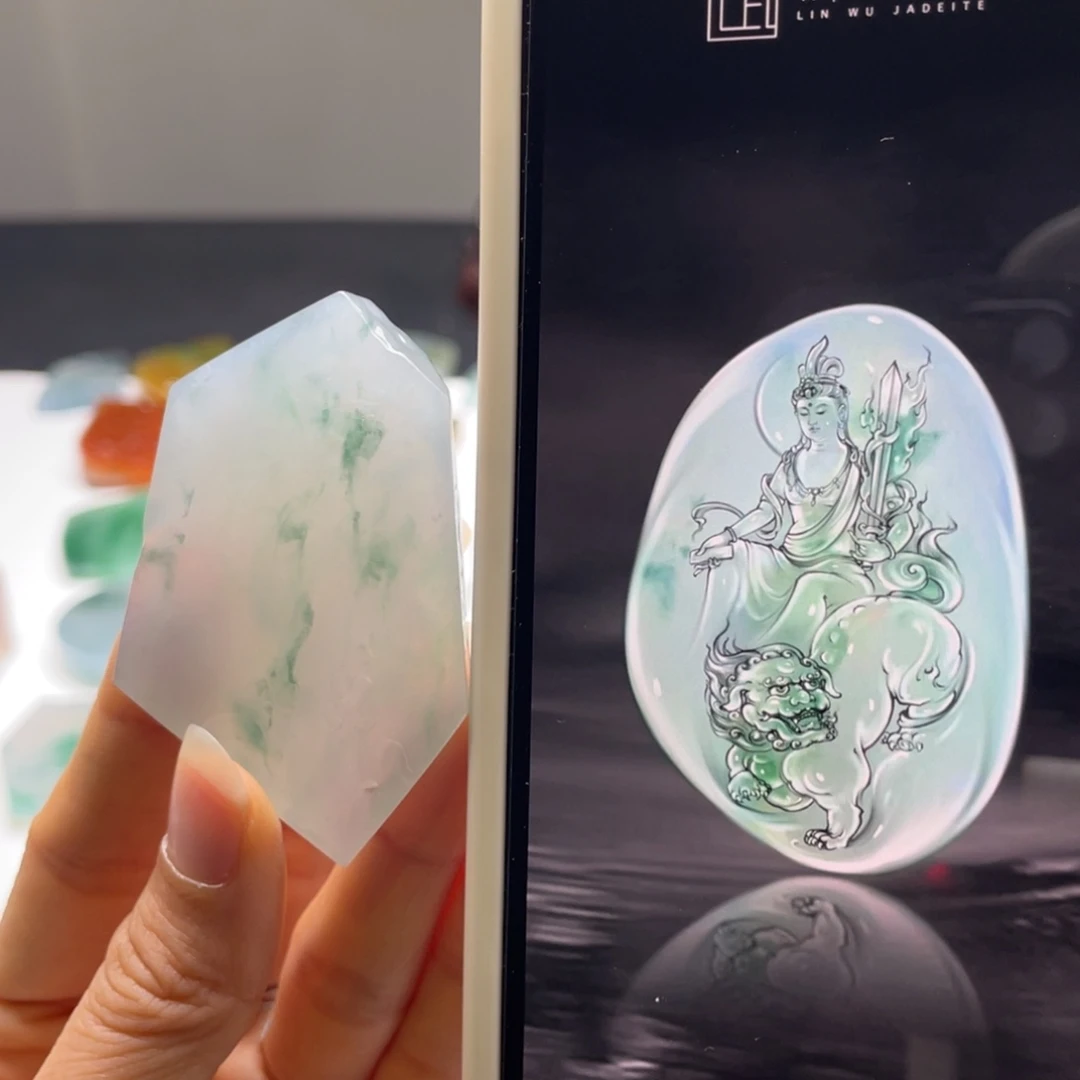 定制翡翠未镶嵌包工