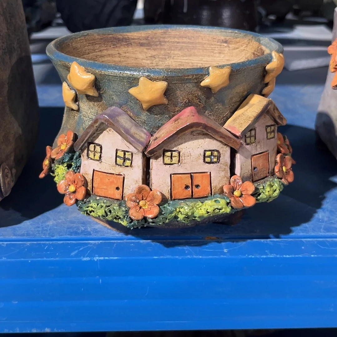 121 号陶然花器多肉植物手工花盆