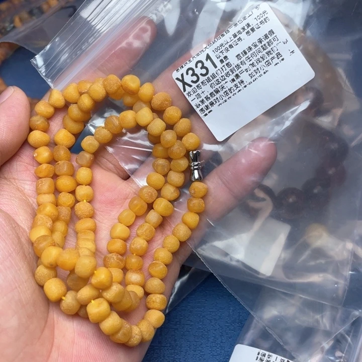 琥珀未镶嵌珠宝奇石