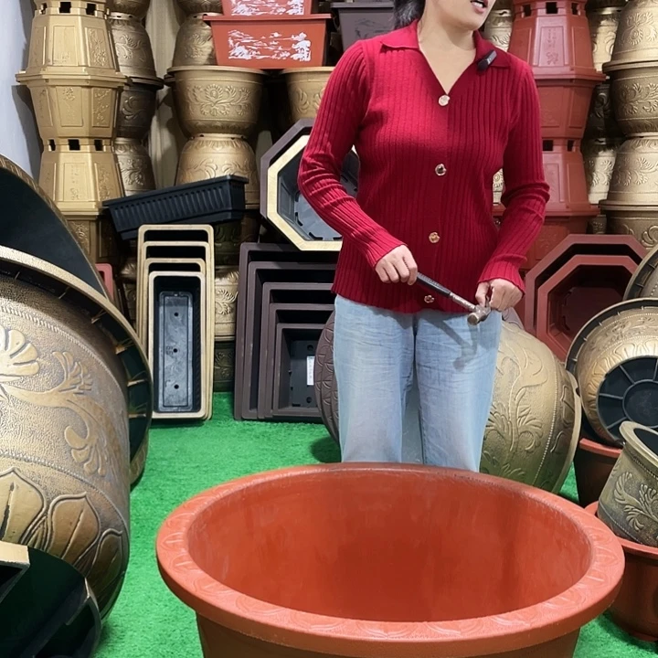 圆盆古铜五零两个