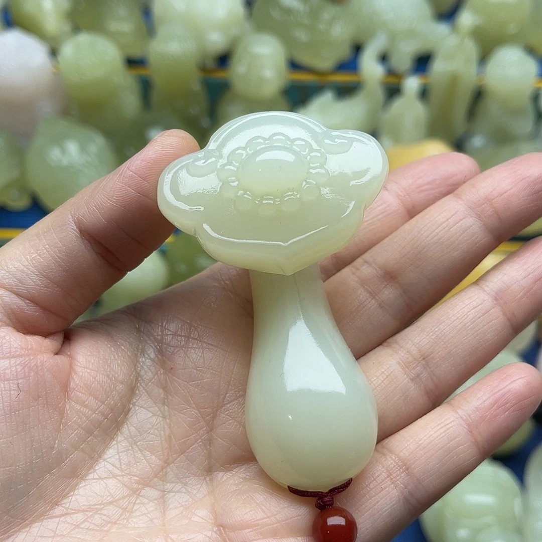 玉天然桌面小摆件