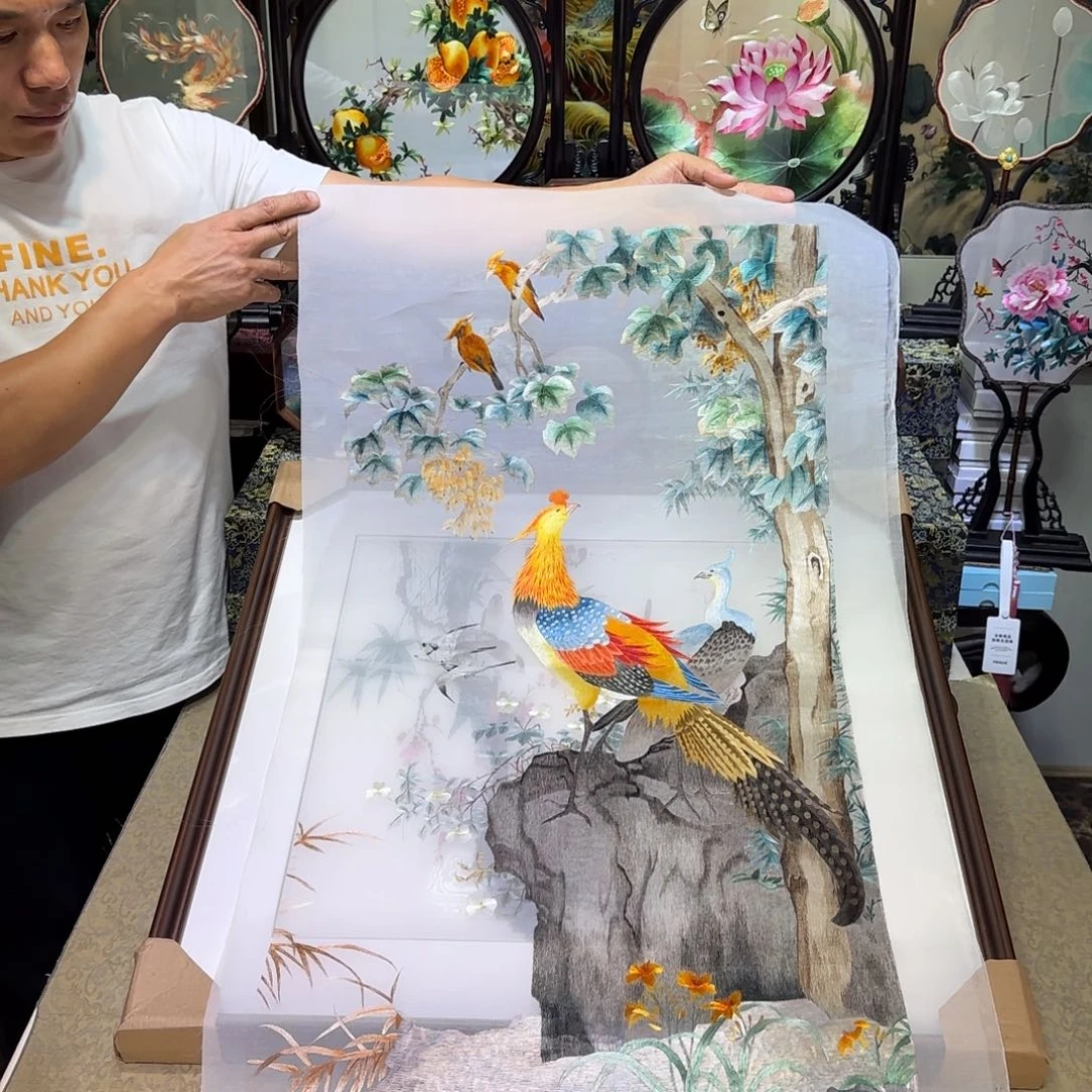刺绣刺绣工艺精湛独特设计理念