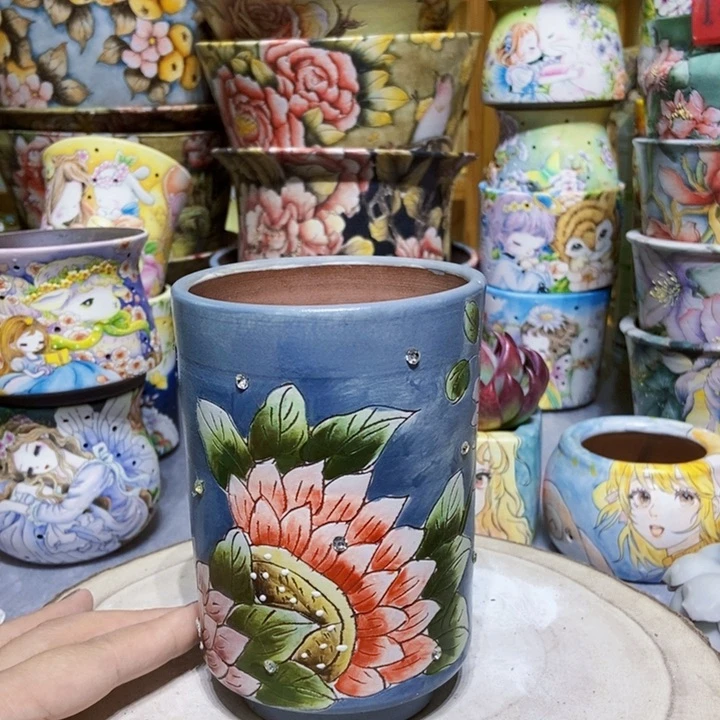 景德镇艺术手绘作品