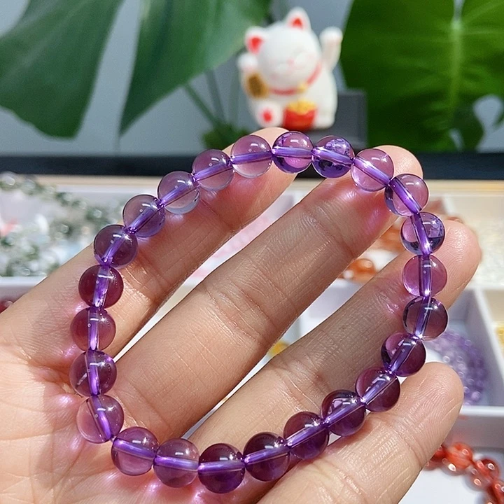 水晶手链未镶嵌紫水晶