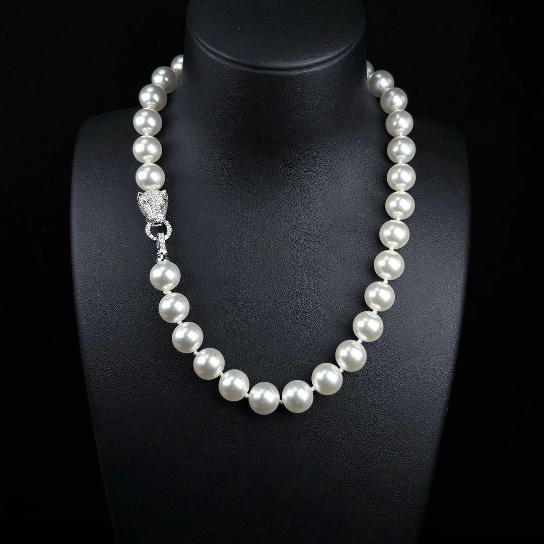 铜合金仿珍珠项链 月光-首饰饰品项链时尚轻奢优雅设计师款百搭