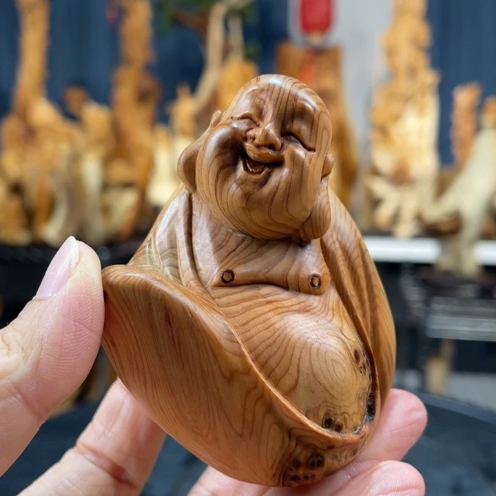 柏木（崖柏）手把件