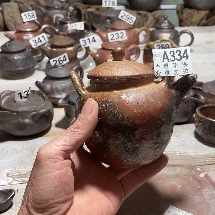 纯手工柴烧茶具精品