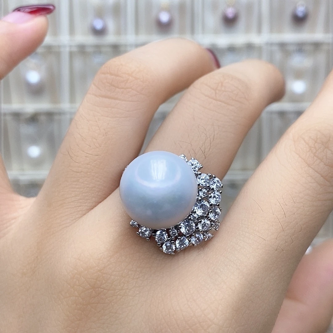 颈饰合金淡水珍珠