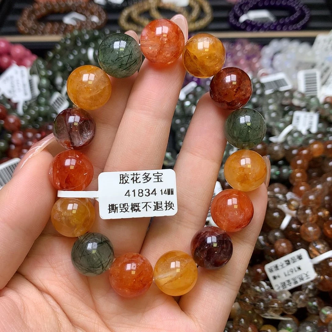 水晶手链未镶嵌，