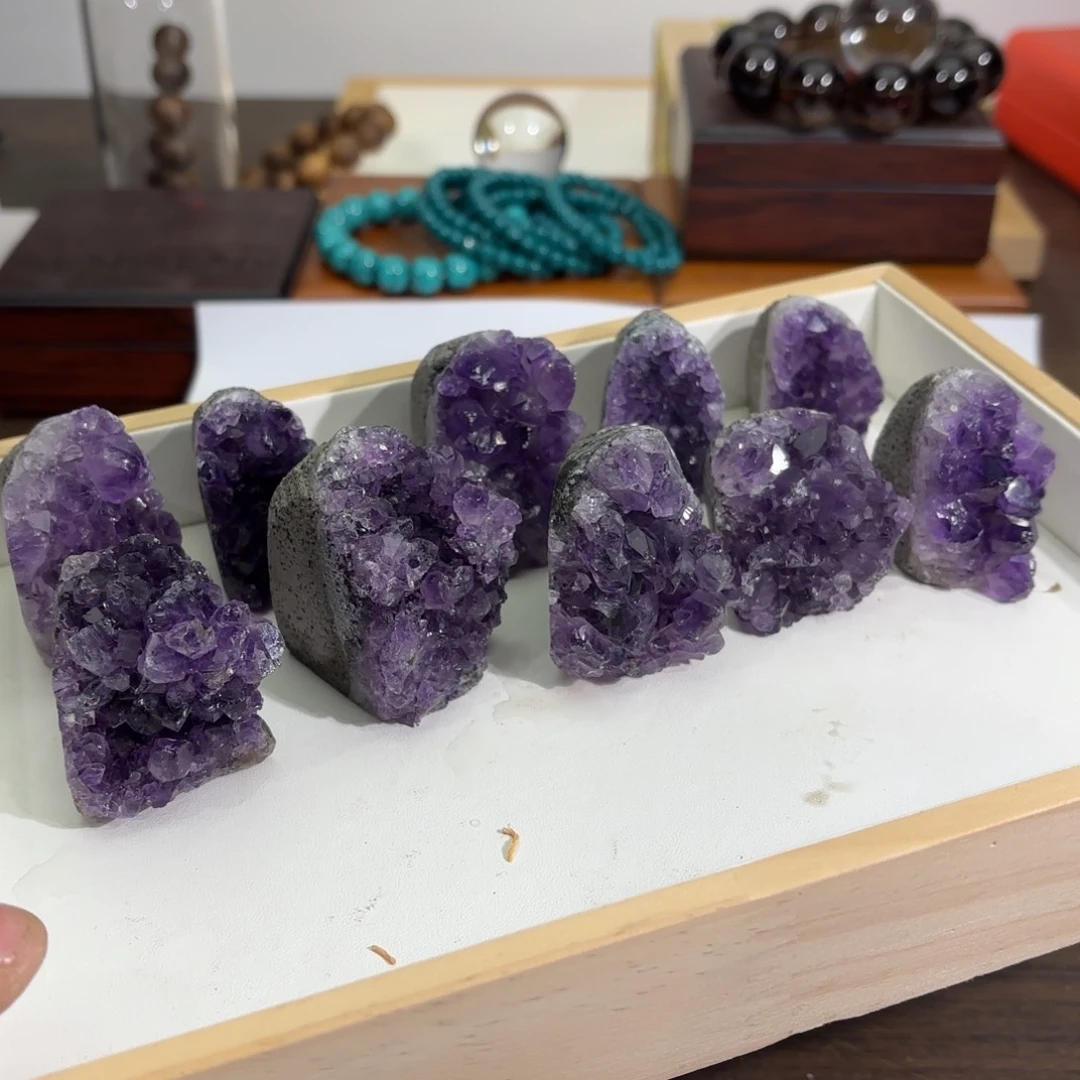 未镶嵌手链水晶紫水晶