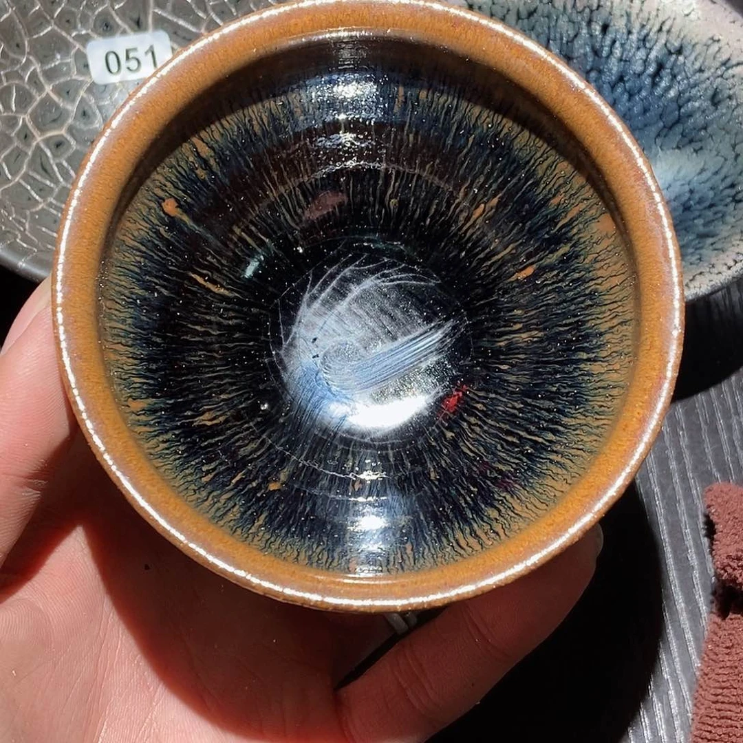 茶盏一***肉建盏茶器主人杯