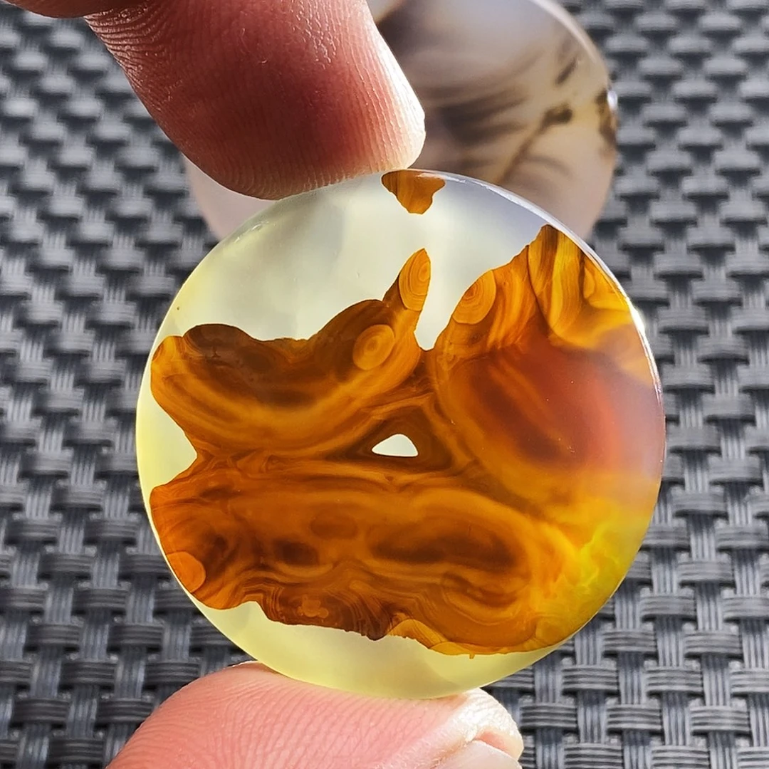 玛瑙/玉髓未镶嵌吊坠(不含链)517