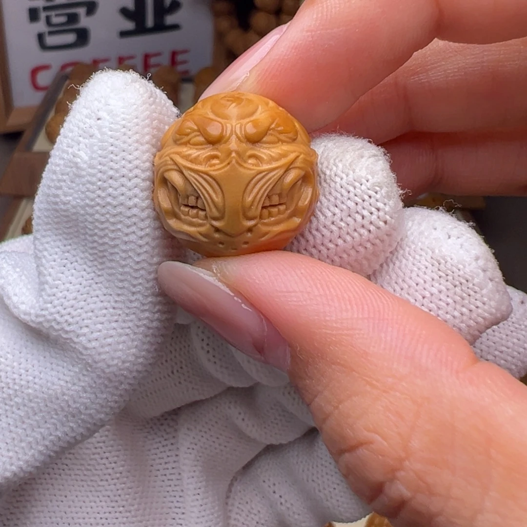 老***g猴头核桃把件面具福利全品有正常封口线
