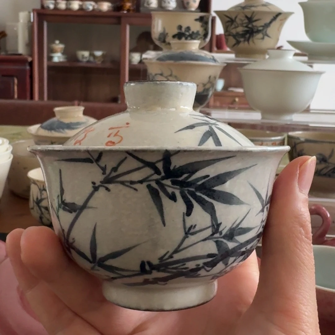 景德镇高温非遗老师亲笔作茶具