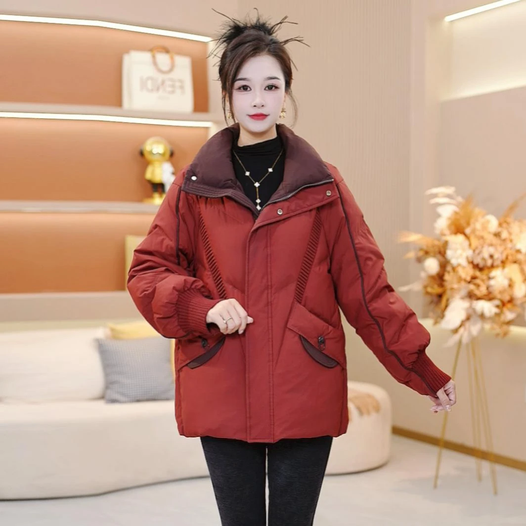 保暖冬季新款时尚洋气宽松加厚休闲2025年显瘦羽绒服【SJYF5360】