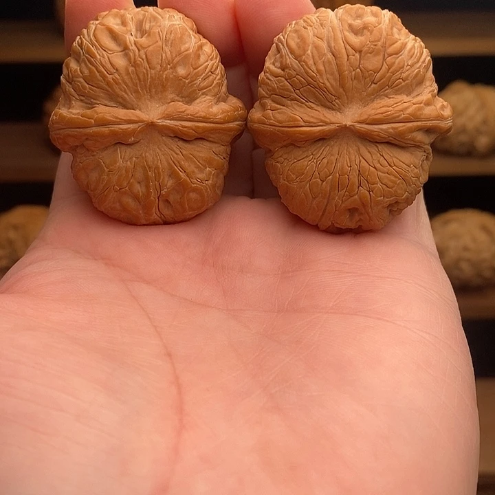 吊坠文玩核桃全品无修元宝42