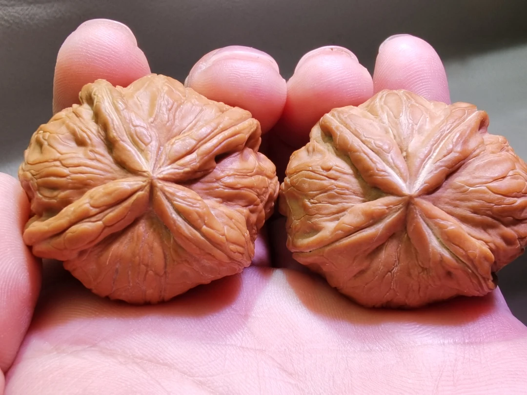 文玩核桃平谷元宝四棱龙首全品异形土豪级九五至尊男士手把件