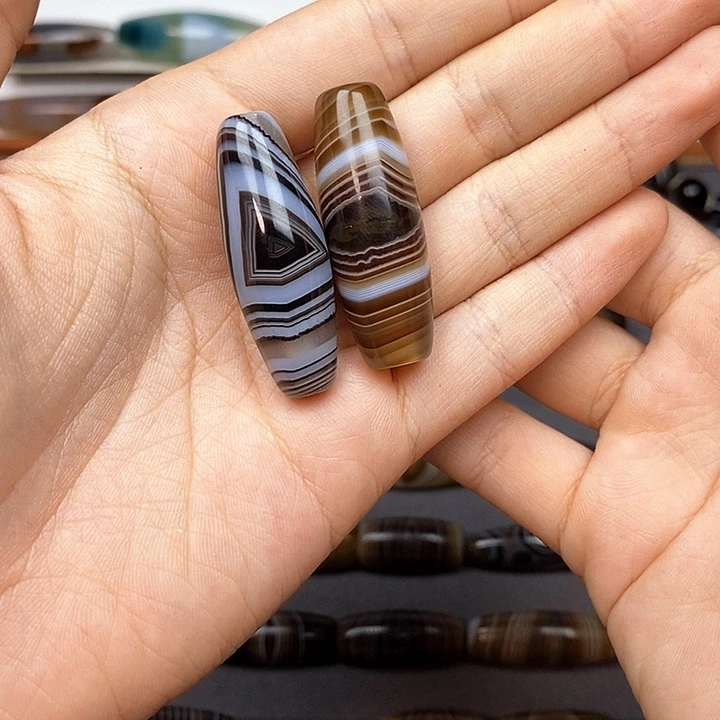 無***翳玛瑙/玉髓合金珠宝半成品