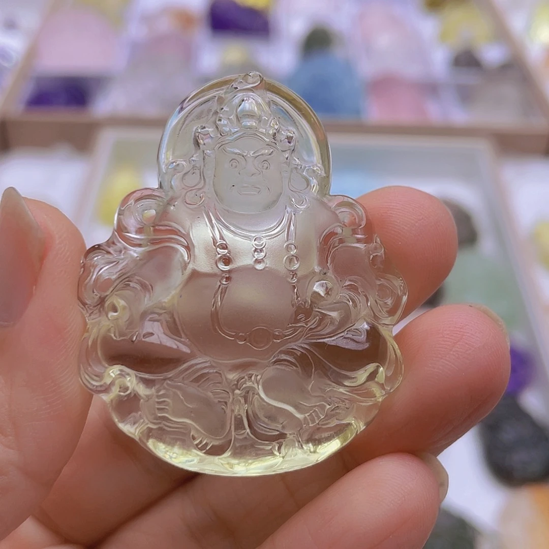 未镶嵌吊坠(不含链)水晶金****玲