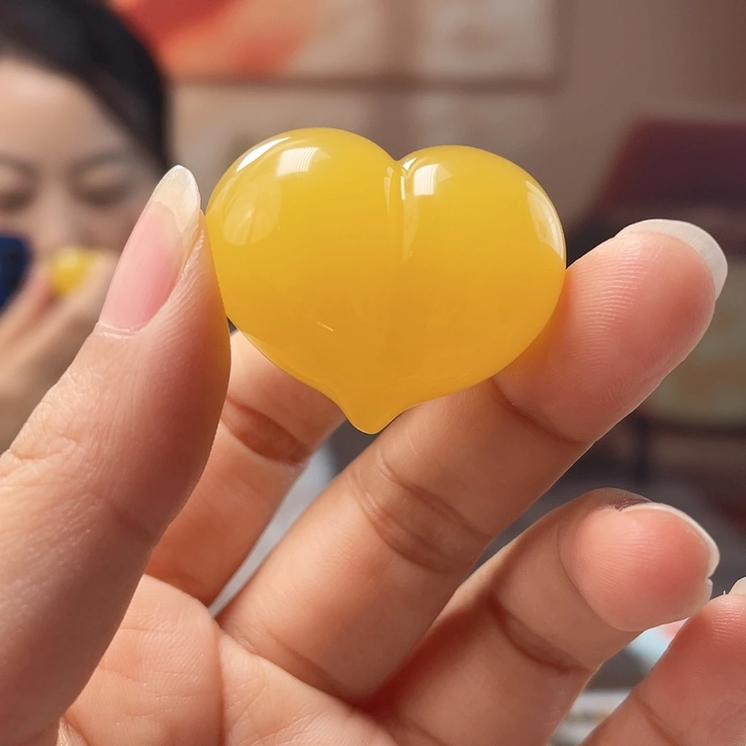 裸石蜜蜡未镶嵌蜜蜡吊坠