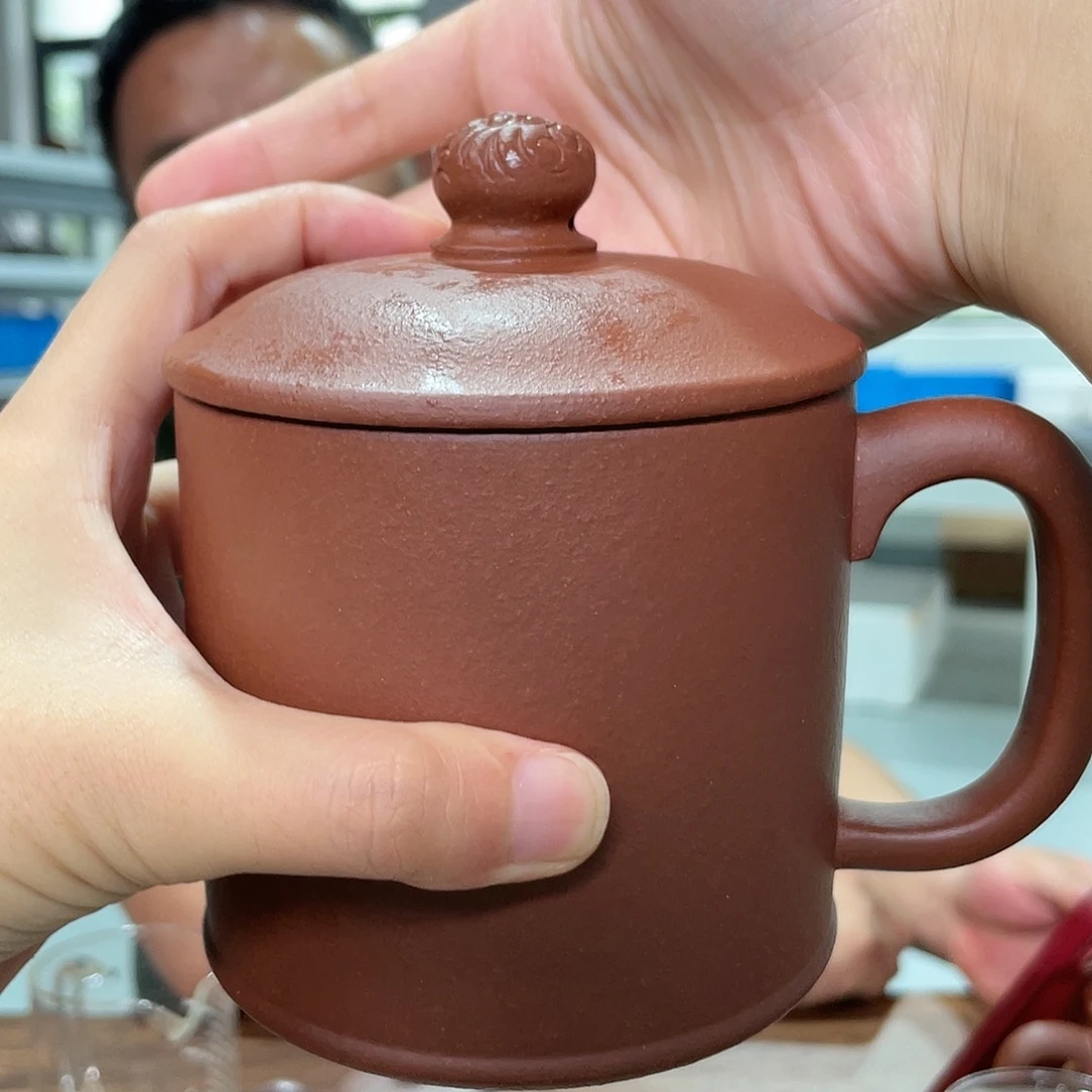 茶杯紫砂盖杯，底槽清88888