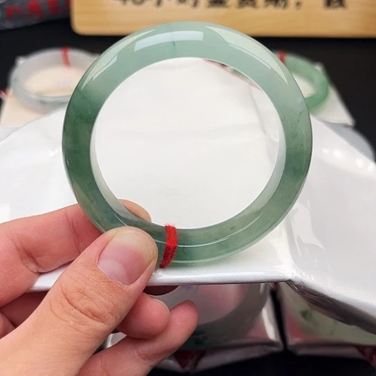 未镶嵌手镯翡翠手镯-16