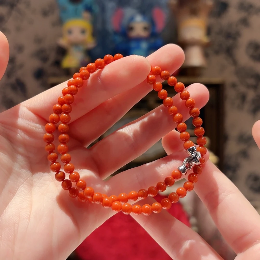 颈饰未镶嵌南红玛瑙颈饰