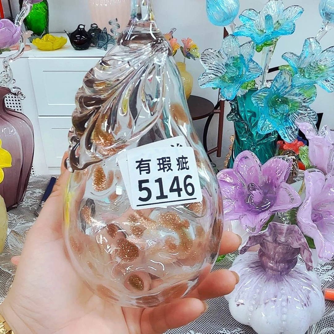 福利不退不换琉璃花瓶花器艺术品