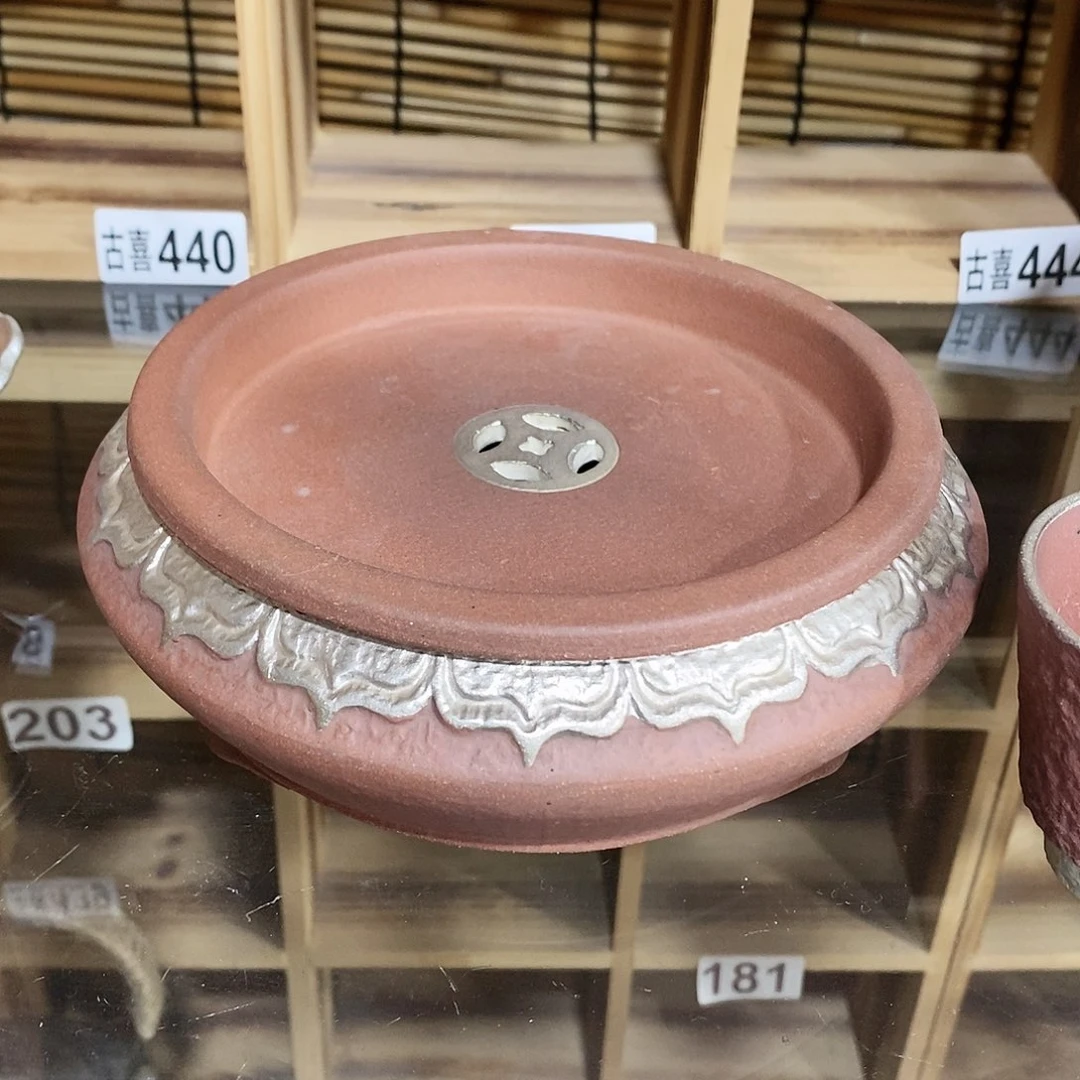 粗陶志野柴烧茶器