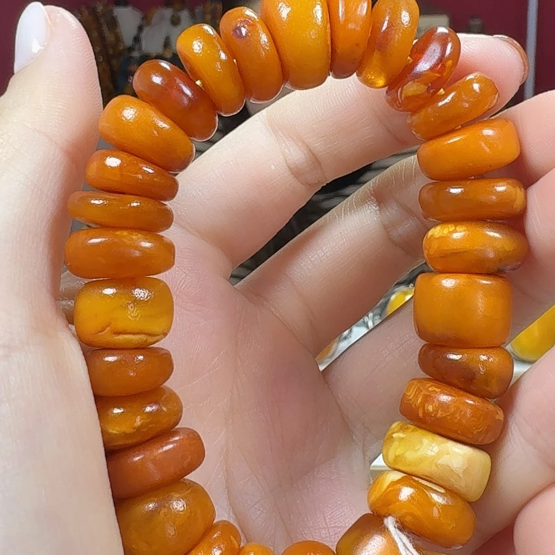 手链蜜蜡未镶嵌手串