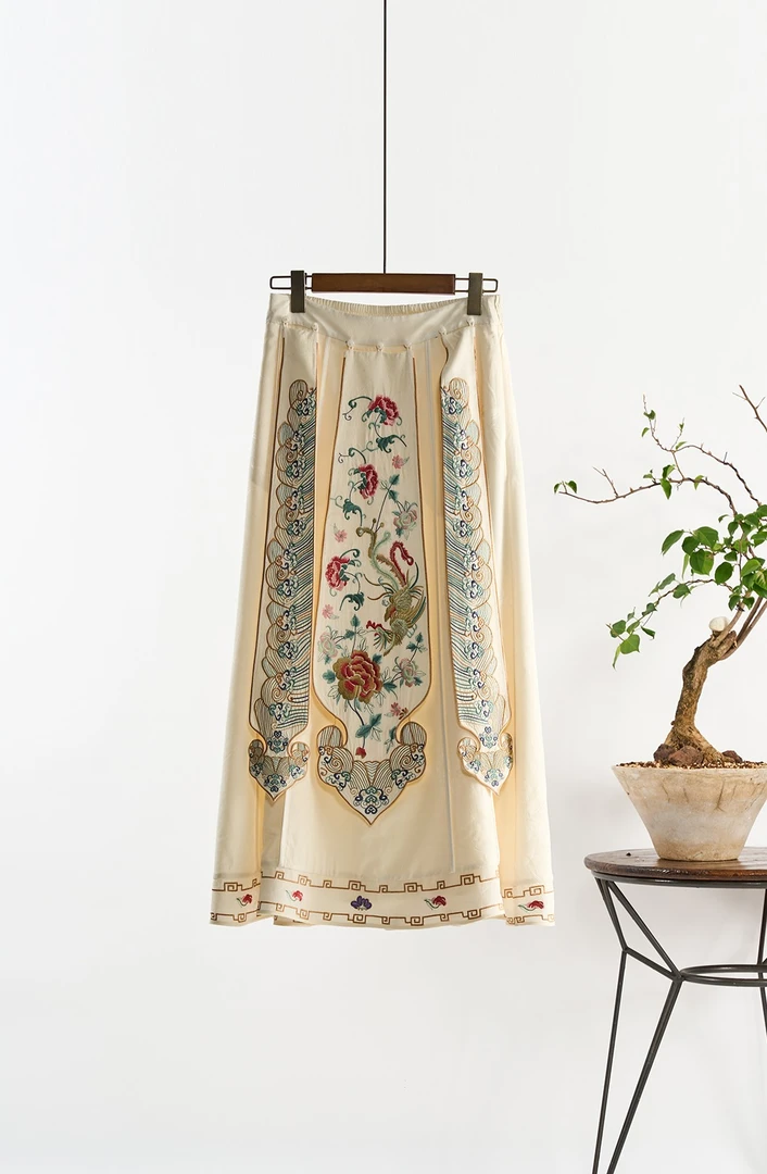 【水墨生香】原创设计师中国国风女装半身裙L93231