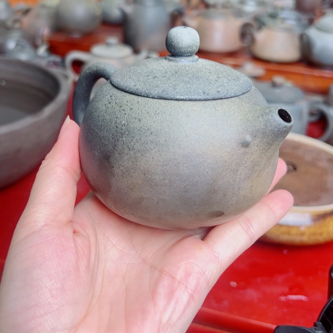 靓***多坭兴陶贵台龙窑柴烧茶器A109