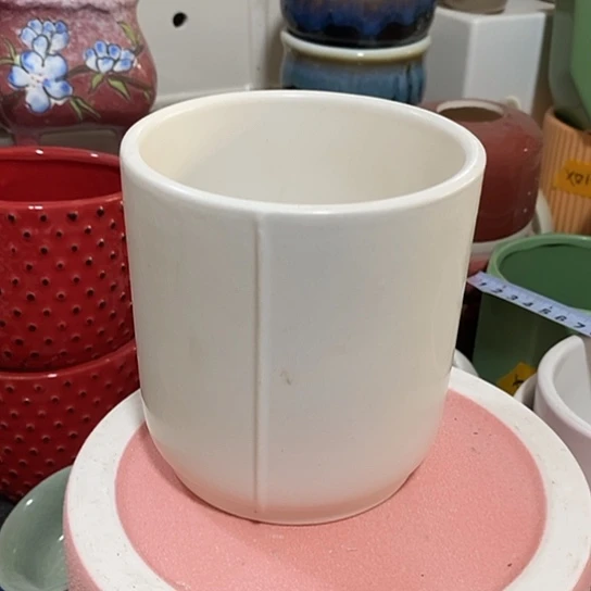 段泥花盆好盆有孔