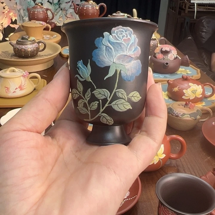 紫砂茶壶紫砂的手工制作工艺也
