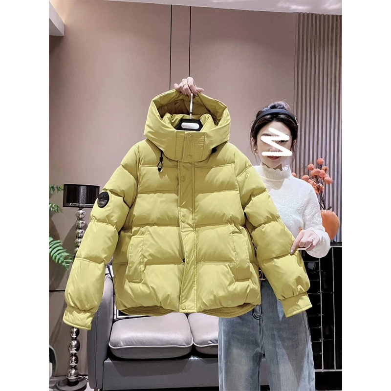 冬季爆款加厚减龄彩色超好看棉服时尚2025新款韩版宽松个性棉衣潮