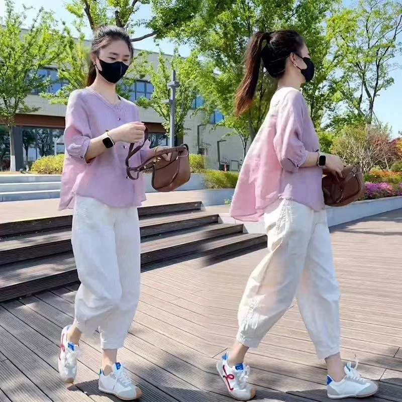 2025夏季薄款宽松韩版显示短袖