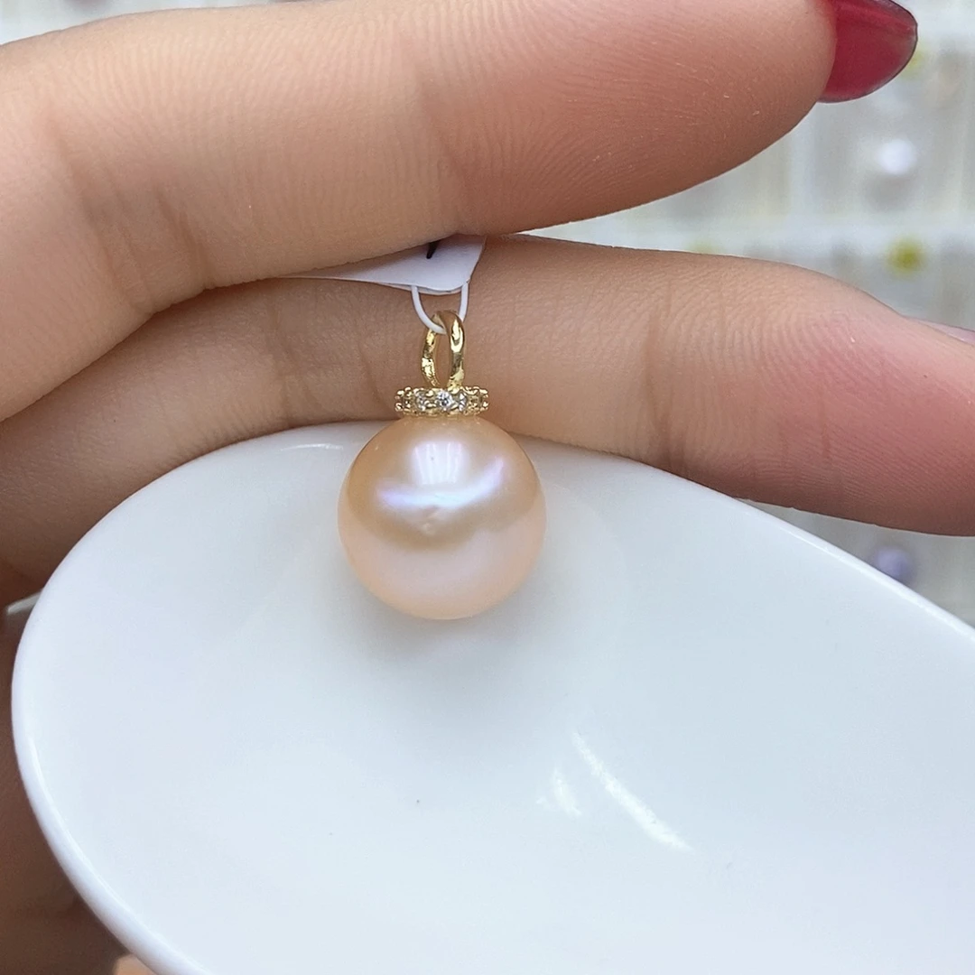 颈饰合金淡水珍珠