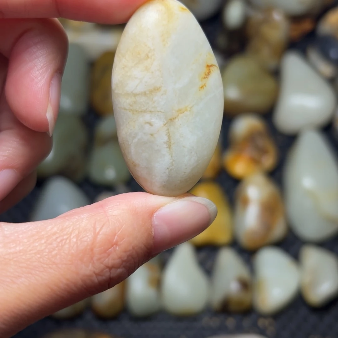 和田玉未镶嵌挂件A51