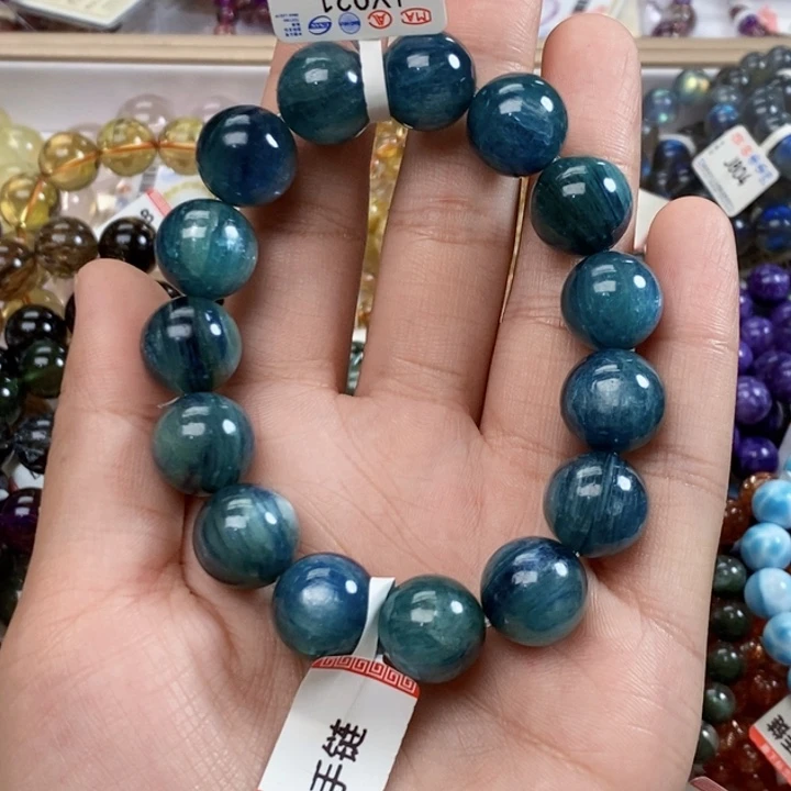 未镶嵌蓝晶石手串LY021 14.4➕