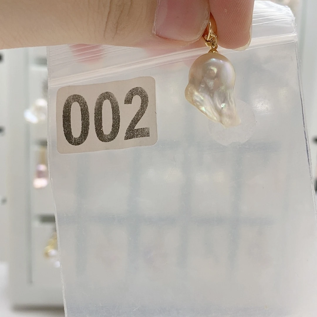 颈饰合金淡水珍珠