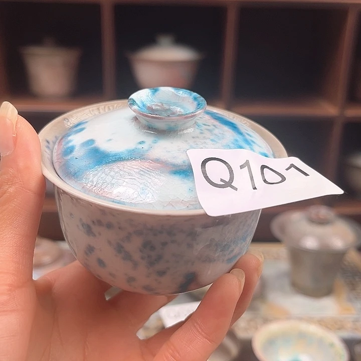 炫彩手作柴烧茶具微瑕
