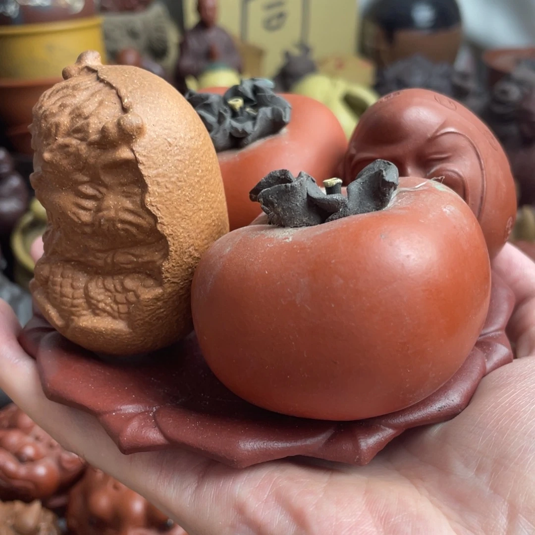 紫砂茶宠紫砂瑕疵