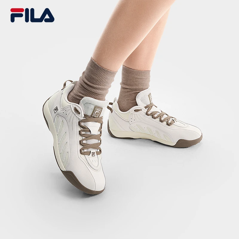 【薄底轻弹鹰爪鞋】Fila/斐乐情侣低帮网面透气夏季舒适运动老爹鞋