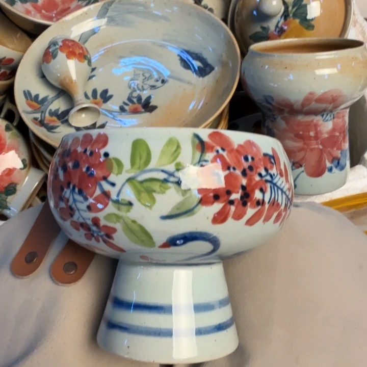 瓷片景德镇陶瓷手工手绘