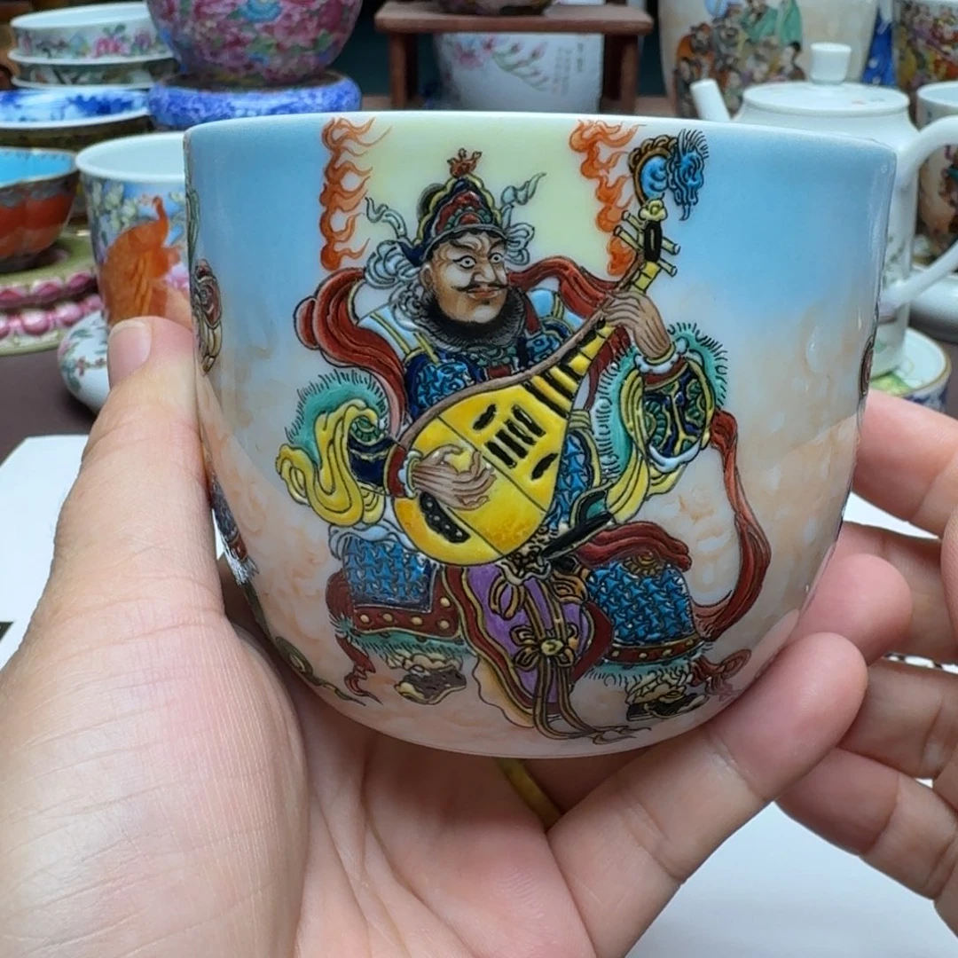 景德镇手工手绘展示