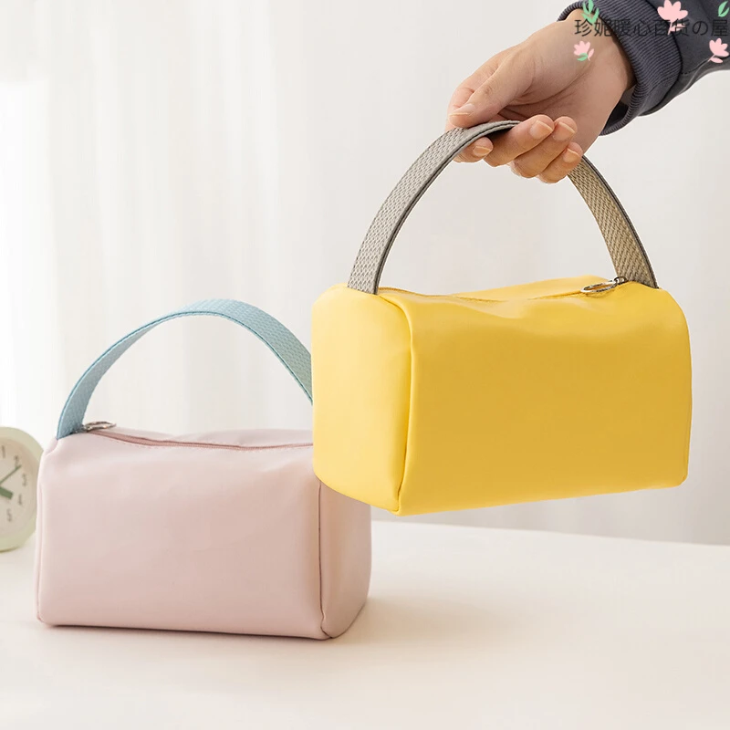 化妆包女便携式高级感网红旅行洗漱收纳袋时尚防水简约高颜值ins