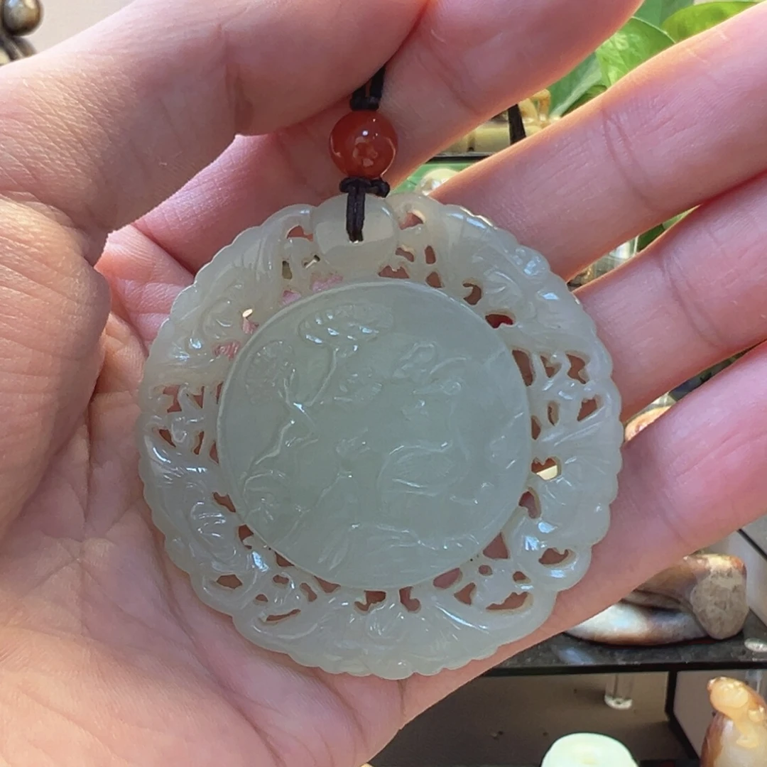 和田玉（糖玉）未镶嵌挂件