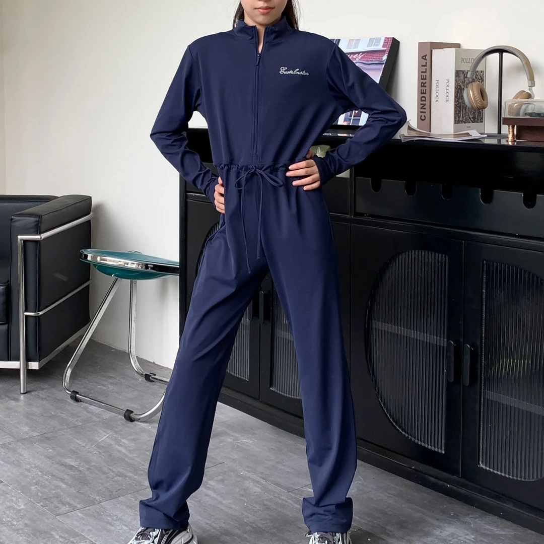 雪妈ESTAR独家定制小艺考进口氨纶四面高弹立领舞蹈连体套装