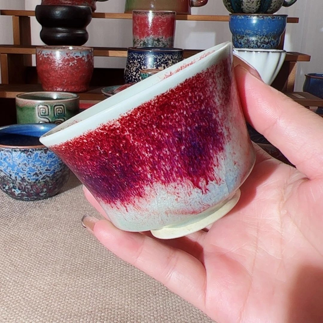 老***香杯子钧瓷艺术作品